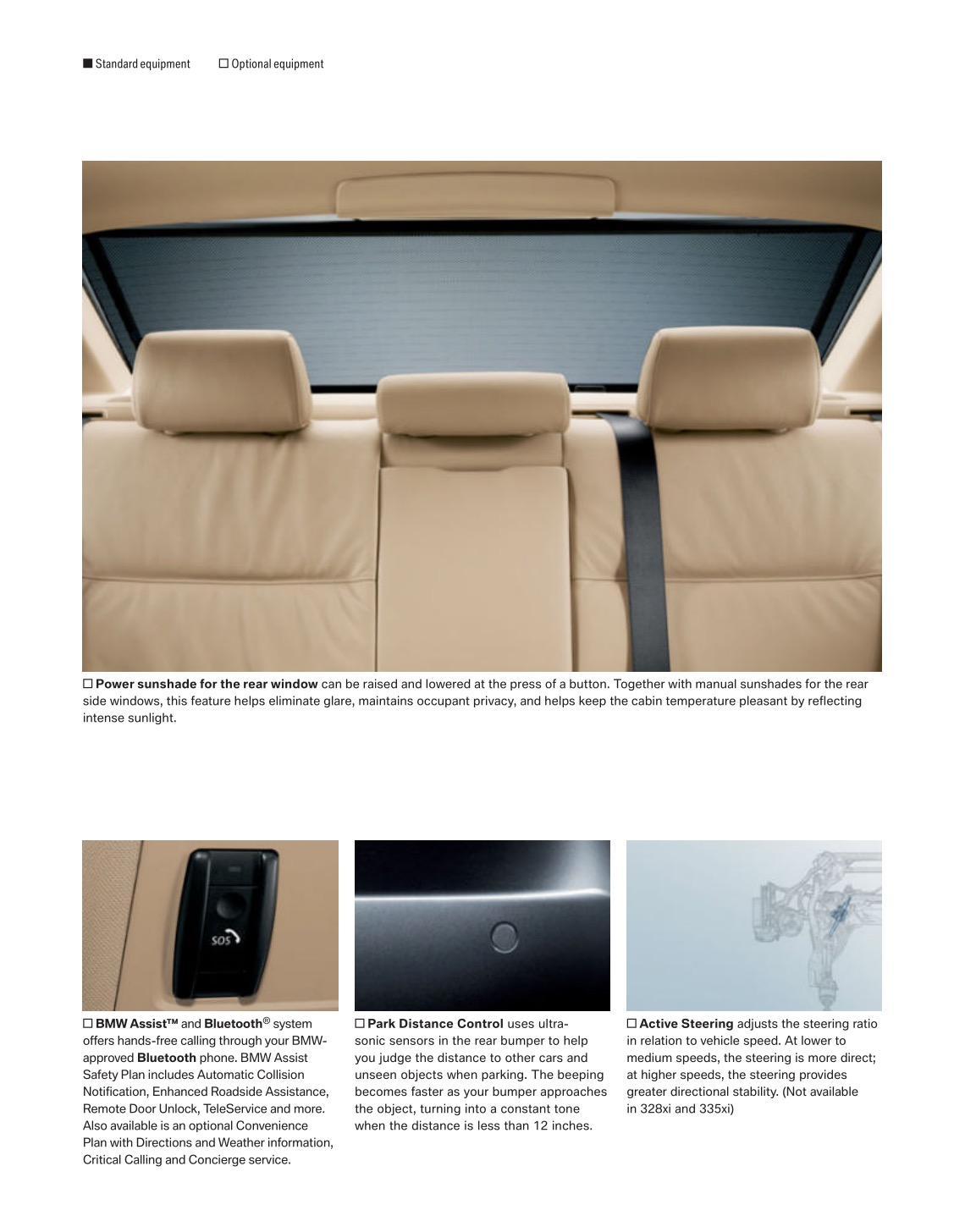 2008 BMW 3-Series Sedan Brochure Page 11